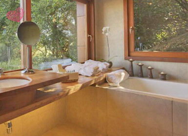 Habitacion con jacuzzi en Santa Cruz, Chile